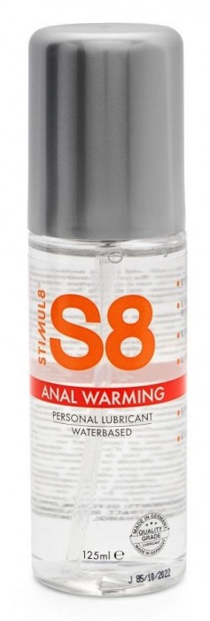 Согревающий анальный лубрикант Stimul8 Warming Anal Lube - 125 мл. - Stimul8 - купить с доставкой в Пушкино