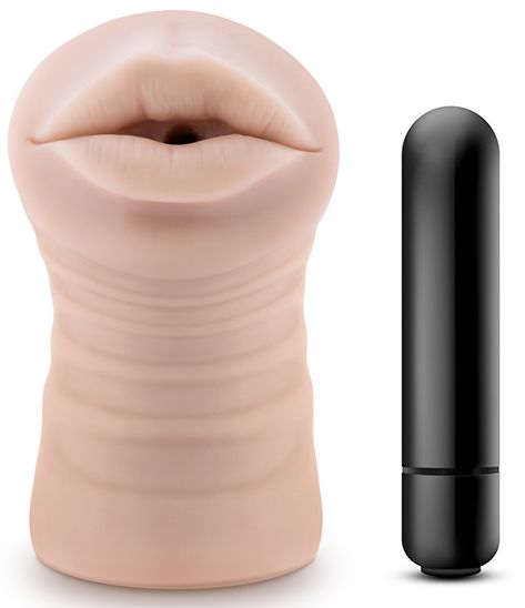 Телесный мастурбатор-ротик Skye - Blush Novelties - в Пушкино купить с доставкой