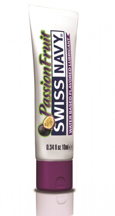 Лубрикант Swiss Navy Passion Fruit Lube с ароматом маракуйи - 10 мл. - Swiss navy - купить с доставкой в Пушкино