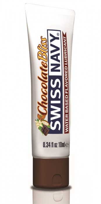 Лубрикант с ароматом шоколада Swiss Navy Chocolate Bliss Lube - 10 мл. - Swiss navy - купить с доставкой в Пушкино