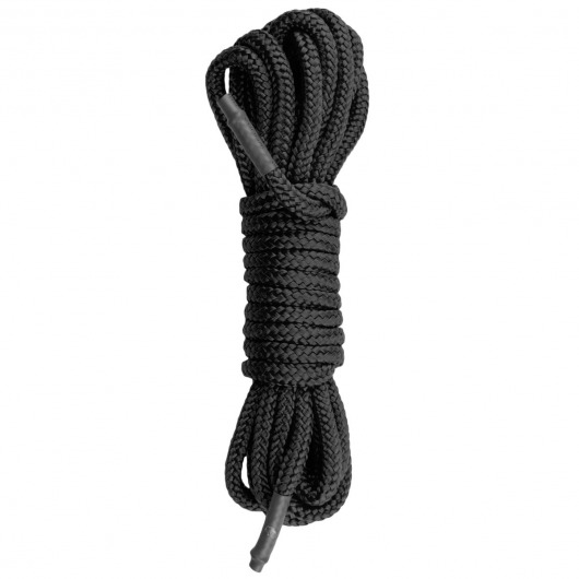 Черная веревка для бондажа Easytoys Bondage Rope - 5 м. - Easy toys - купить с доставкой в Пушкино