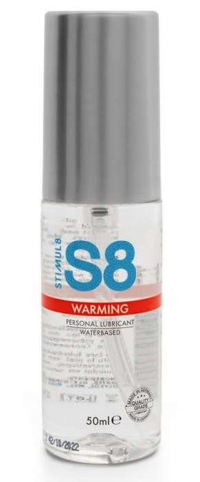 Cогревающий лубрикант на водной основе Stimul8 Warming Lube - 50 мл. - Stimul8 - купить с доставкой в Пушкино