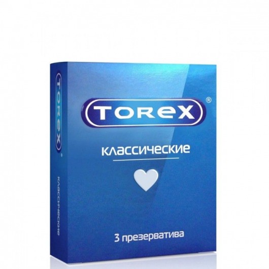 Гладкие презервативы Torex  Классические  - 3 шт. - Torex - купить с доставкой в Пушкино