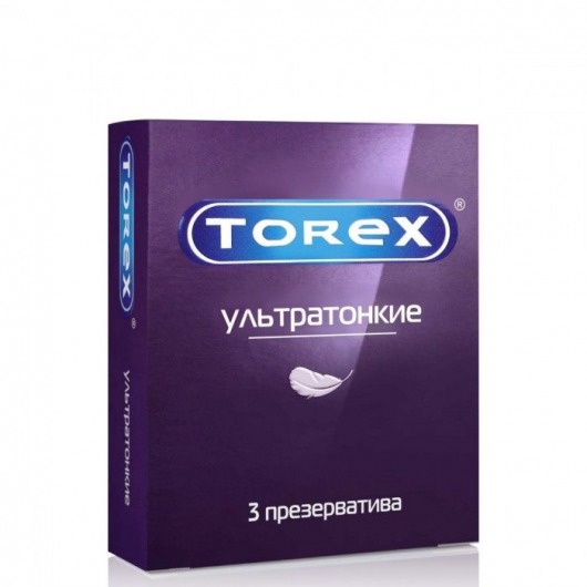 Презервативы Torex  Ультратонкие  - 3 шт. - Torex - купить с доставкой в Пушкино