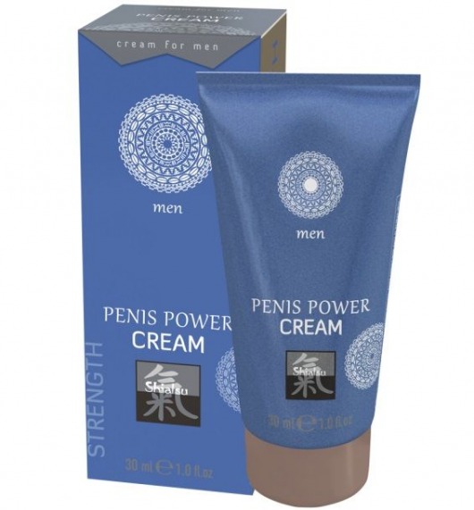 Возбуждающий крем для мужчин Penis Power Cream - 30 мл. - Shiatsu - купить с доставкой в Пушкино