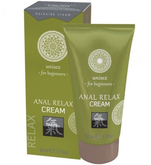Анальный крем Anal Relax Cream - 50 мл. - Shiatsu - купить с доставкой в Пушкино
