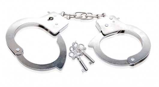 Металлические наручники Beginner s Metal Cuffs - Pipedream - купить с доставкой в Пушкино