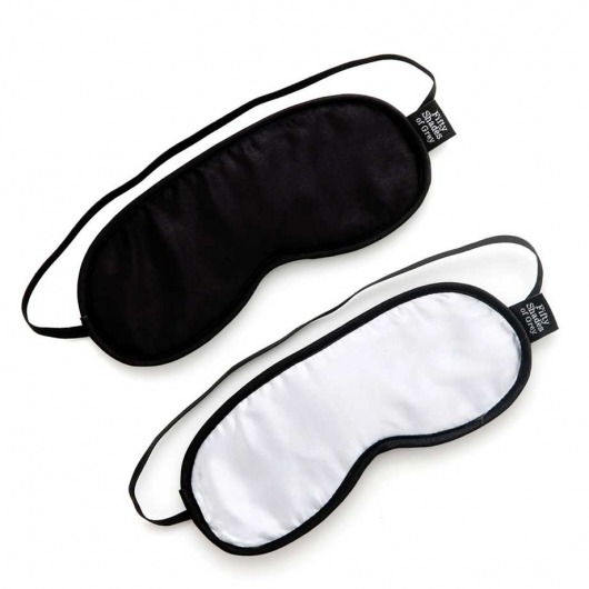 Набор из двух масок на глаза Soft Blindfold Twin Pack - Fifty Shades of Grey - купить с доставкой в Пушкино