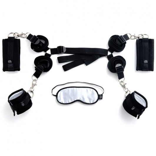 Комплект бондажа Under The Bed Restraints Kit - Fifty Shades of Grey - купить с доставкой в Пушкино