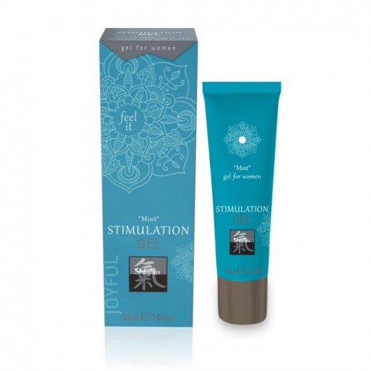 Возбуждающий интимный гель STIMULATION GEL Mint - 30 мл. - Shiatsu - купить с доставкой в Пушкино