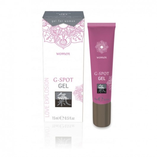 Возбуждающий интимный гель G-SPOT GEL - 15 мл. - Shiatsu - купить с доставкой в Пушкино