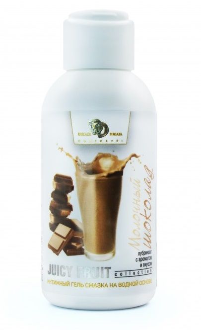 Интимный гель-смазка JUICY FRUIT с ароматом молочного шоколада - 100 мл. - БиоМед - купить с доставкой в Пушкино