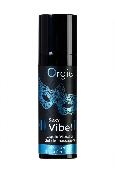 Гель для массажа ORGIE Sexy Vibe Liquid Vibrator с эффектом вибрации - 15 мл. - ORGIE - купить с доставкой в Пушкино