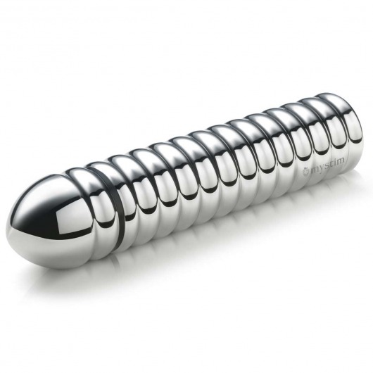 Рельефный фаллос для интенсивного электросекса Groovey George - 20 см. - MyStim - купить с доставкой в Пушкино