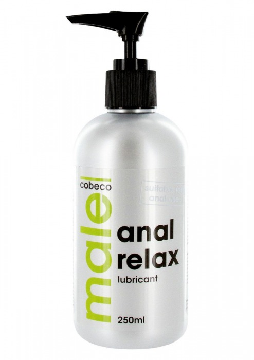 Анальный лубрикант MALE Cobeco Anal Relax Lubricant - 250 мл. - Cobeco - купить с доставкой в Пушкино
