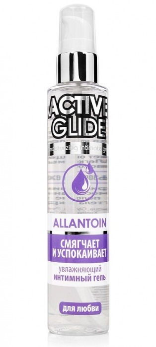 Увлажняющий интимный гель Active Glide Allantoin - 100 гр. - Биоритм - купить с доставкой в Пушкино