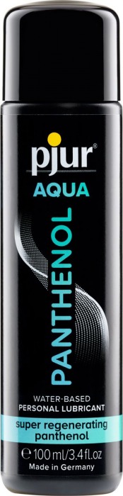 Лубрикант на водной основе с пантенолом pjur AQUA Panthenol - 100 мл. - Pjur - купить с доставкой в Пушкино