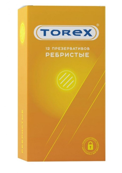 Текстурированные презервативы Torex  Ребристые  - 12 шт. - Torex - купить с доставкой в Пушкино