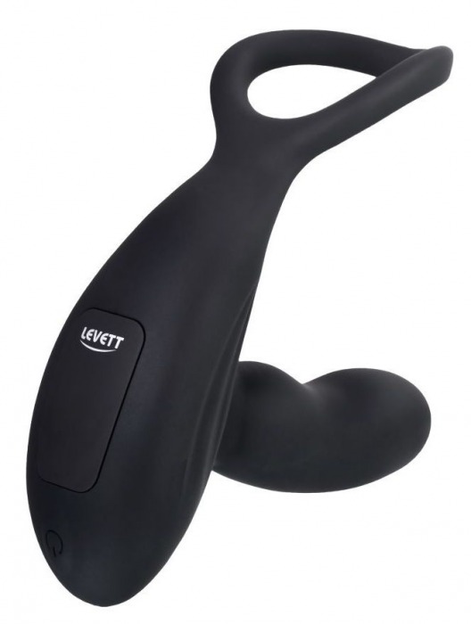 Черный стимулятор простаты Maud с вибрацией - Levett - в Пушкино купить с доставкой