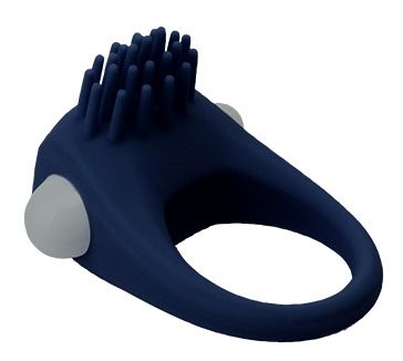 Синее эрекционное виброкольцо STIMU RING - Dream Toys - в Пушкино купить с доставкой