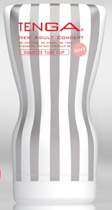 Мастурбатор TENGA Squeeze Tube Cup Soft - Tenga - в Пушкино купить с доставкой