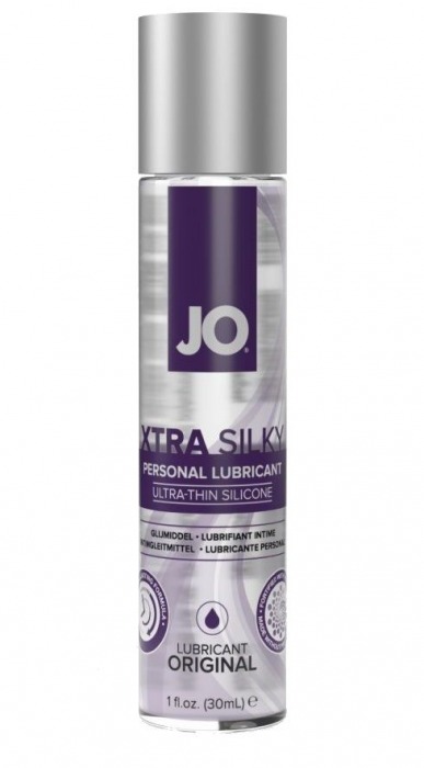 Лубрикант на силиконовой основе JO Xtra Silky - 30 мл. - System JO - купить с доставкой в Пушкино