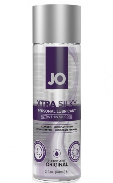 Лубрикант на силиконовой основе JO Xtra Silky - 60 мл. - System JO - купить с доставкой в Пушкино