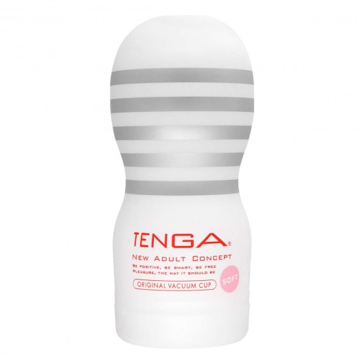 Мастурбатор TENGA Original Vacuum Cup Soft - Tenga - в Пушкино купить с доставкой