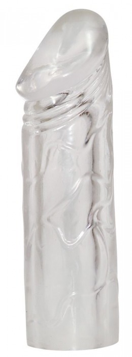 Удлиняющая насадка на пенис Mega Dick Sleeve Transparent - Orion - в Пушкино купить с доставкой