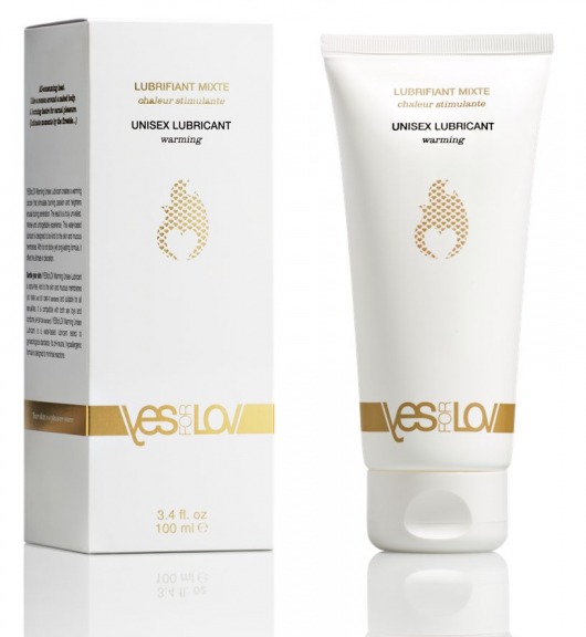 Лубрикант на водной основе с согревающим эффектом Warming Unisex Lubricant - 100 мл. - YESforLOV - купить с доставкой в Пушкино