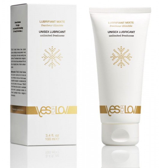 Лубрикант на водной основе с охлаждающим эффектом Unlimited Freshness Unisex Lubricant - 100 мл. - YESforLOV - купить с доставкой в Пушкино