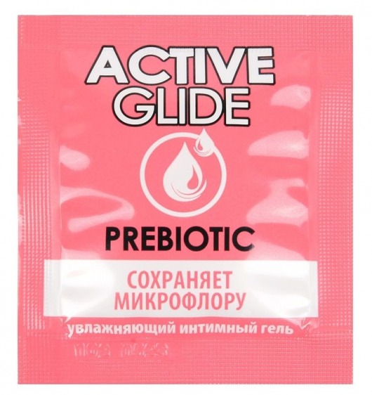 Лубрикант на водной основе Active Glide с пребиотиком - 3 гр. - Биоритм - купить с доставкой в Пушкино