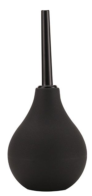 Черный анальный душ ANAL DOUCHE с прямым наконечником - Dream Toys - купить с доставкой в Пушкино