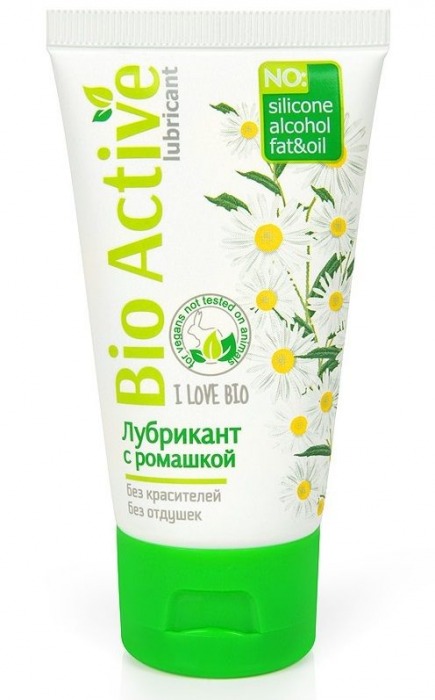 Гель-лубрикант на водной основе Bio Active - 50 гр. - Биоритм - купить с доставкой в Пушкино