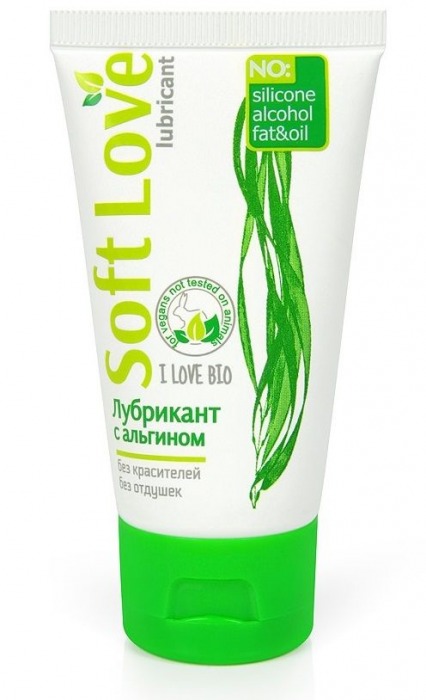 Гель-лубрикант на водной основе Soft Love - 50 гр. - Биоритм - купить с доставкой в Пушкино