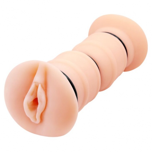 Телесный вибромастурбатор-вагина Michelle - Baile - в Пушкино купить с доставкой