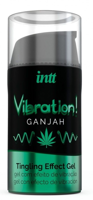 Жидкий интимный гель с эффектом вибрации Vibration! Ganjah - 15 мл. - INTT - купить с доставкой в Пушкино