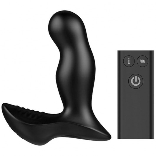 Черный вибромассажер простаты NEXUS Beat - 12 см. - Nexus Range - в Пушкино купить с доставкой