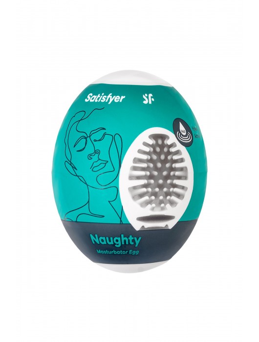 Мастурбатор-яйцо Satisfyer Naughty Mini Masturbator - Satisfyer - в Пушкино купить с доставкой
