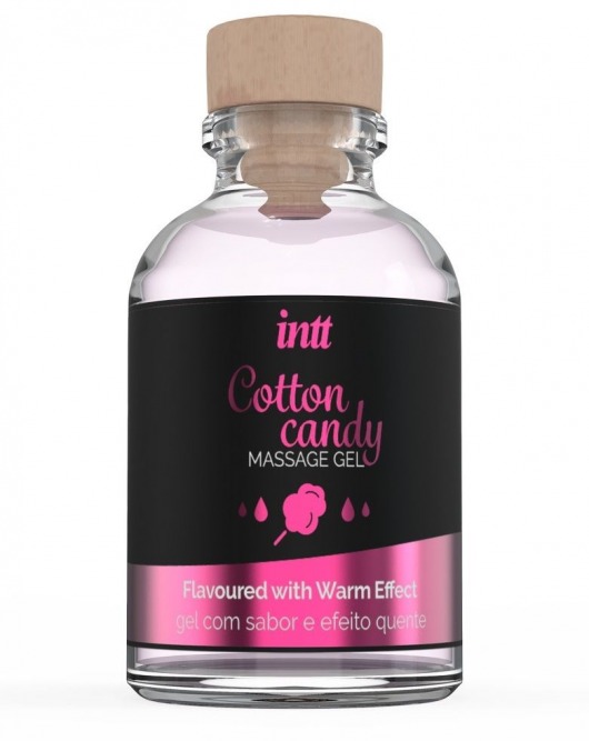 Массажный гель с согревающим эффектом Cotton Candy - 30 мл. - INTT - купить с доставкой в Пушкино