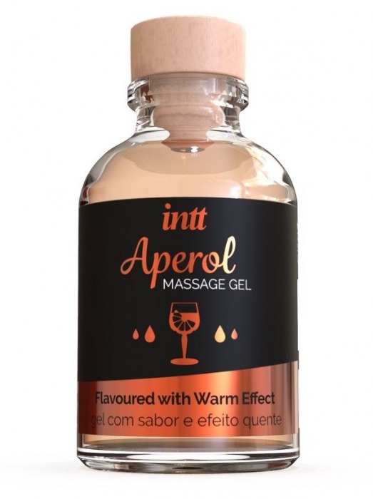 Массажный гель с согревающим эффектом Aperol - 30 мл. - INTT - купить с доставкой в Пушкино