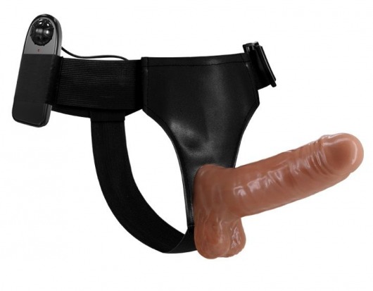 Страпон на трусиках с вибрацией Ultra Passionate Harness - 16 см. - Baile - купить с доставкой в Пушкино