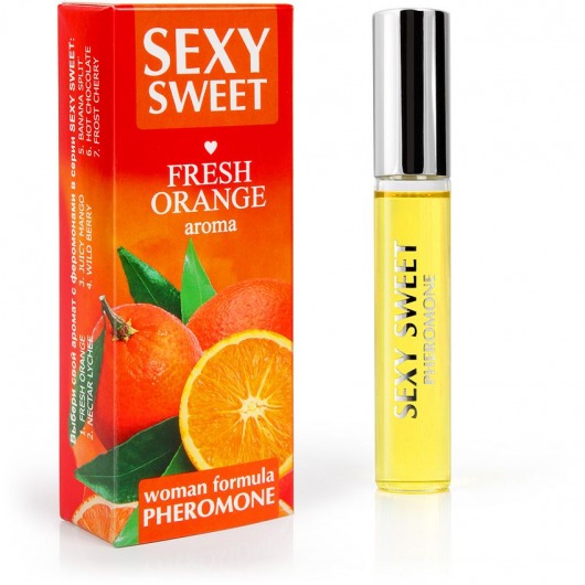 Парфюм для тела с феромонами Sexy Sweet с ароматом апельсина - 10 мл. -  - Магазин феромонов в Пушкино