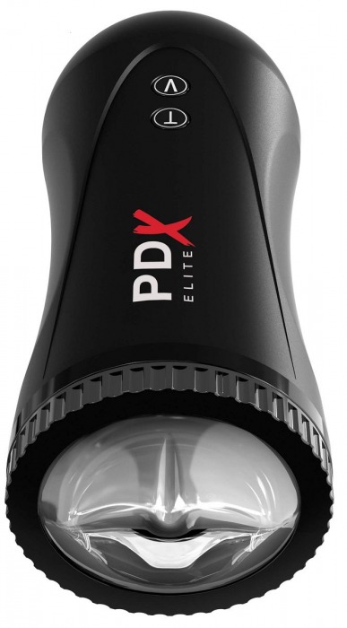 Черный автоматический мастурбатор-ротик Moto Stroker - Pipedream - в Пушкино купить с доставкой