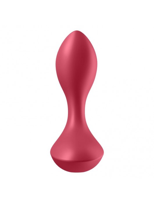 Красный вибромассажёр простаты Satisfyer Backdoor Lover - 14 см. - Satisfyer - в Пушкино купить с доставкой
