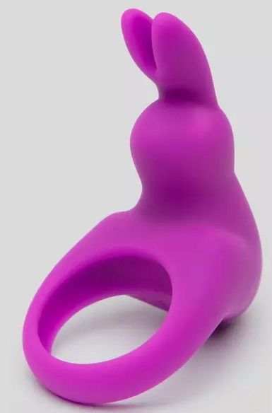 Фиолетовое эрекционное виброкольцо Happy Rabbit Cock Ring Kit - Happy Rabbit - в Пушкино купить с доставкой