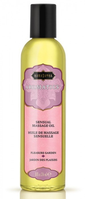 Массажное масло с цветочным ароматом Pleasure Garden - 236 мл. - Kama Sutra - купить с доставкой в Пушкино