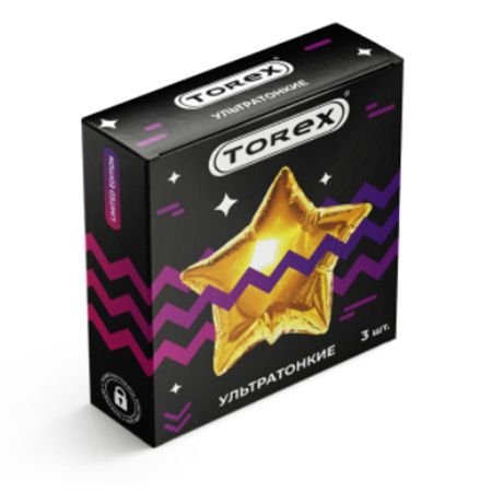 Презервативы Torex Party  Ультратонкие  - 3 шт. - Torex - купить с доставкой в Пушкино
