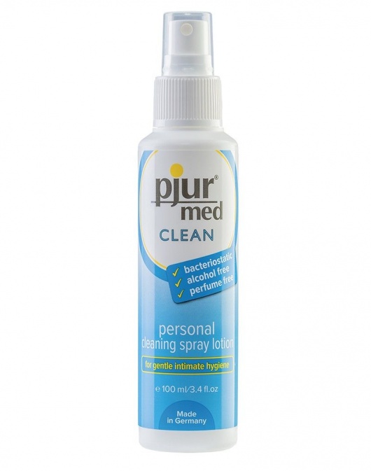 Гигиенический спрей pjur MED Clean Spray - 100 мл. - Pjur - купить с доставкой в Пушкино