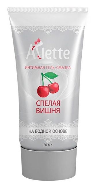 Интимная гель-смазка на водной основе Arlette  Спелая вишня  - 50 мл. - Arlette - купить с доставкой в Пушкино